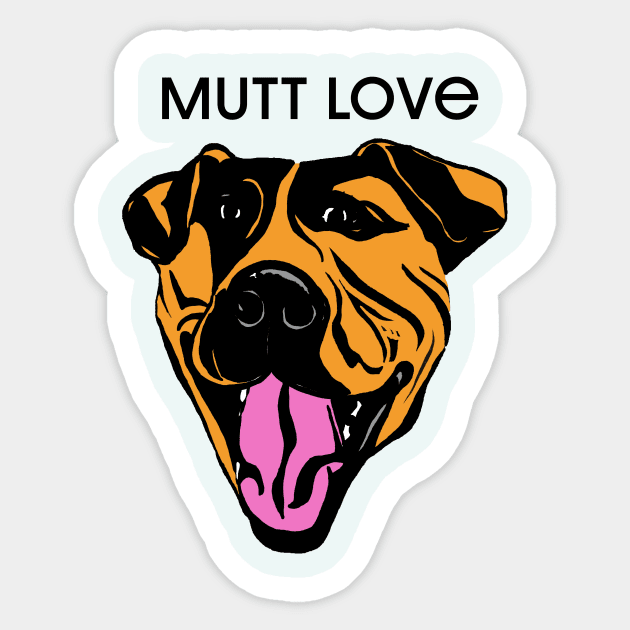 Mutt Love Sticker by WendigoDreamcatcher